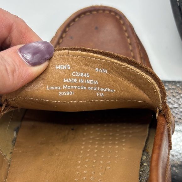 Cole Haan PINCH Hand Sewn Grand Os Penny Loafer Shoes Mens Size 9.5 Brown Maine - Picture 7 of 7